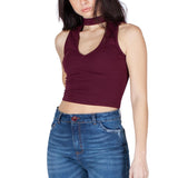 High Waist Frayed Hem Cropped Jeans - Sustainable