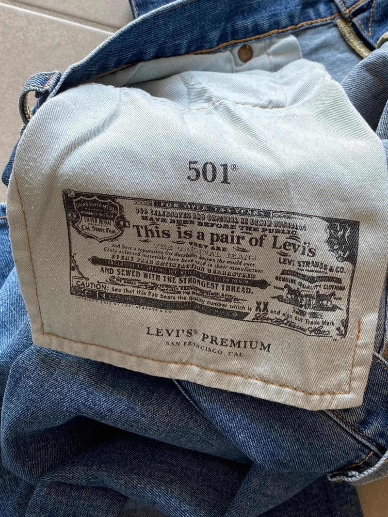 Pre-loved Levi’s 501 xx Premium BIG E W36 L30