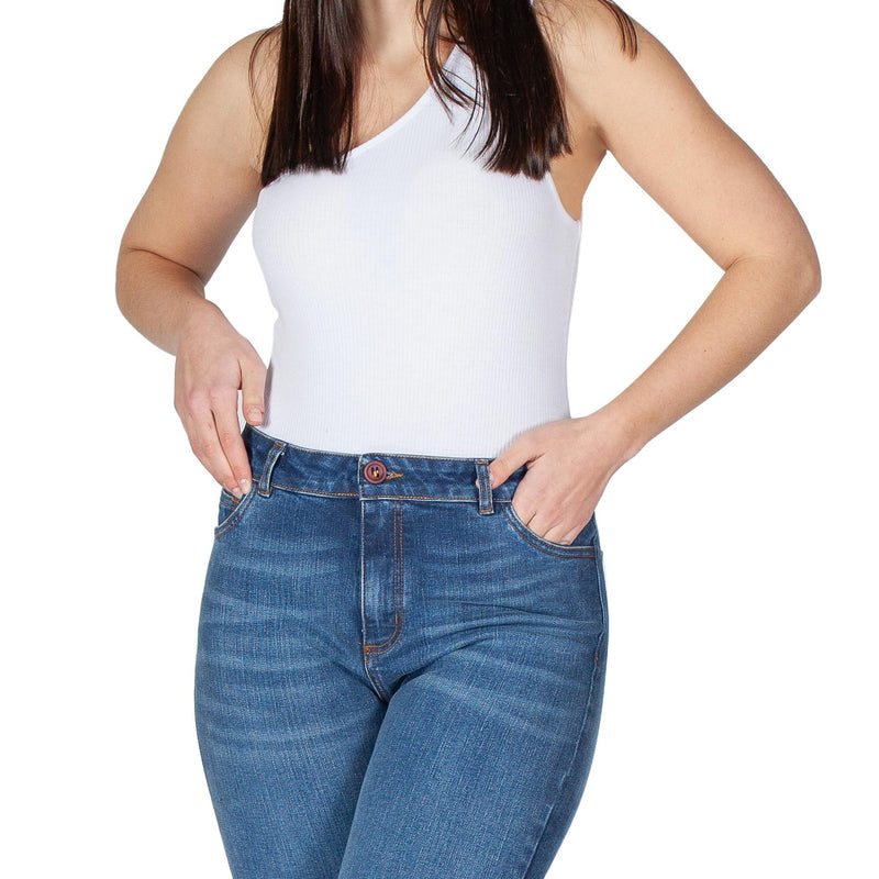 Skinny Fit, High Waist Responsible Denim - Made in Italy