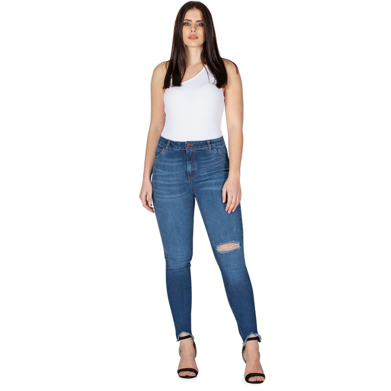 Skinny Fit, High Waist Responsible Denim - Made in Italy