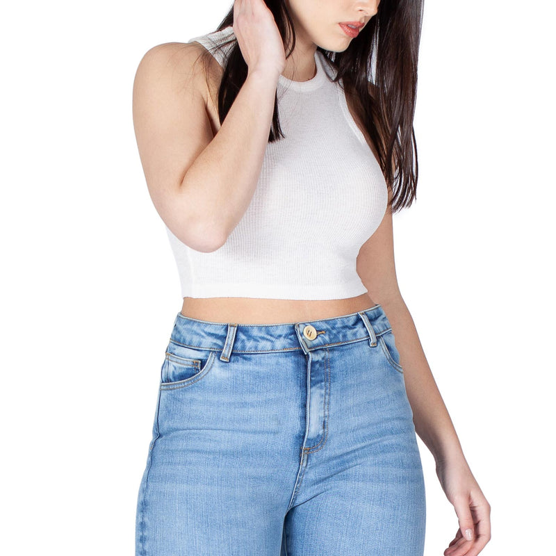 Straight Fit Sustainable Jeans - Made in Italy